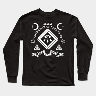 Sick Sad World on Black Long Sleeve T-Shirt